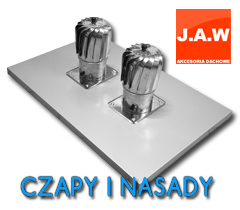 galeria czapy wentylacyjne z nasadami obrotowymi wykonywane pod wymiar