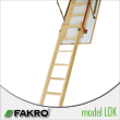 Energooszczędne schody strychowe 2-segmentowe wysuwane FAKRO LDK